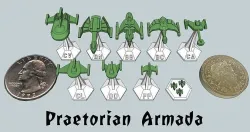 MicroFleet Praetorian Armada Starship Pack 3D print model