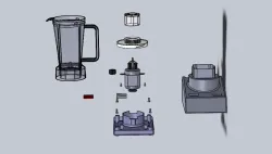 Mixer for household usage