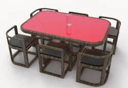 Modern Compact Dining Table
