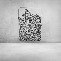 MODERN WALL FRAME ART 3D print model