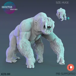 Nuclear Ape / Space Gorilla / Kong Beast / Cosmic Predator Monkey / Alien War Science / Cyberpunk Machine / Invasion Army / Battle Robot / Trooper Attack / Sci-Fi Encounter