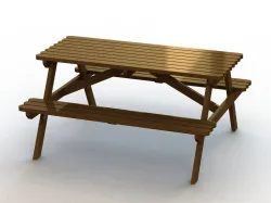 Oak Picnic Bench