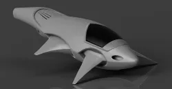 Ocean Dart 3D print model