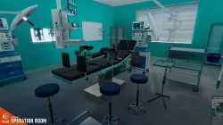 Operation room - surgery 3D model