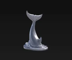 Orca tail 3D print model