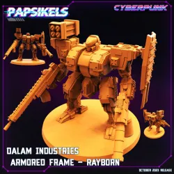 PAPZ INDUSTRIES ARMORED FRAME RAYBORN