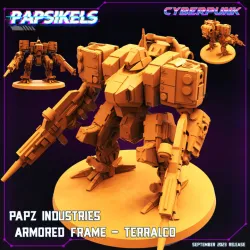 PAPZ INDUSTRIES ARMORED FRAME TERRALCO