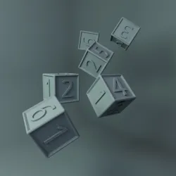 Plain Digit Dice