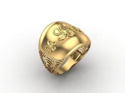 Plain Ring Women Ready STL 3DM Models Womens Rings 3D models 3D print model