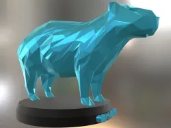 Poly Capybara 3D print model