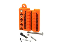 Quickly Measure & Sort M2, M3, M4, & M5 Metric Screws up to 50mm Long
