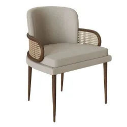 Rattan Chair Blakey dining chair modelo 3d 3D model