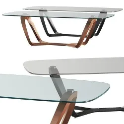 Reflex Angelo Segno 72 Dining Table 3D model