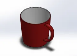 RFL italiano tea cup by solidworks