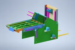 Semi-automatic printer bar feeder / Máy cấp phôi bán tự động máy in