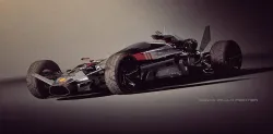 Senna Rally Fighter V12 Low-poly 3D model