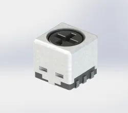 Shielded Variable Inductor / Transformer - Vertical