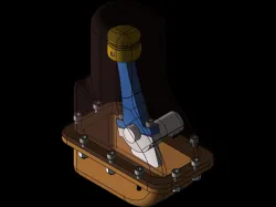single cylinder engine assembly