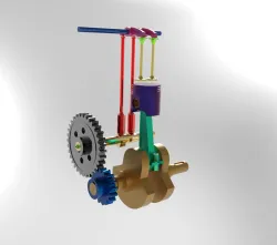 SINGLE CYLINDER ENGINE ASSEMBLY