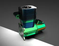 SINGLE CYLINDER ENGINE BLOCK