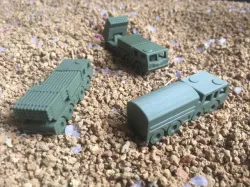Small truck - RM-70 Vampire 4D (printed in one piece)