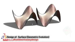 Solidworks Tutorial #187 Surface Tutorials Basics of Solidworks Surface in  by SW Easy Design