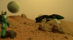 Space exploration Landscape