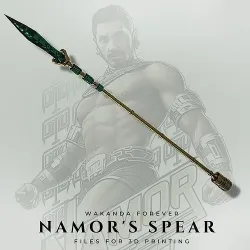 Spear of Namor from Wakanda Forever 3D print model