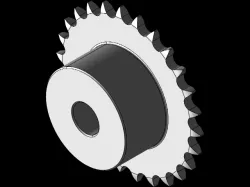 SPROCKET 26 Z (03-1) 5x2,5mm DIN 8187-ISO_R 606