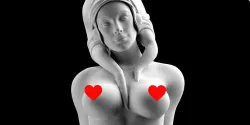 Star Wars Twilek Dancer Nude Bust 3D print model