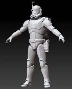 The Bad batch - Imperial Crosshair Full Size Armor 3D Files 3D print model