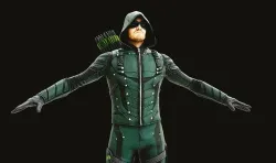 The Green Arrow CW 3D model 3D model