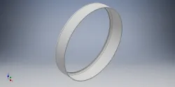 Thin conic ring
