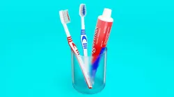 Toothpaste and Toothbrush 001 3D print model