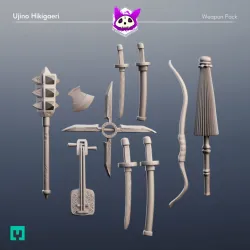 Ujino Hikigaeri | Kitbash Weapons
