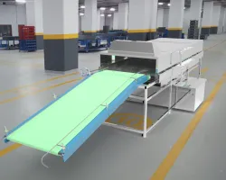 Ultra Sonic Tunnel Type Washing Machine