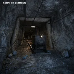 Underground Coal Mine 3D model
