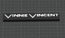 Vinnie Vincent 80's Band Sign