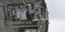 Viper 8 jet engine AFRC