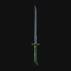 Virtual Vindicator Fierce 3D Model Sword for Digital Avengers 3D model