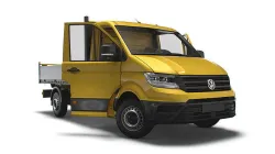 VW Crafter Single Cab Tipper HQ Interior 2023 3D model