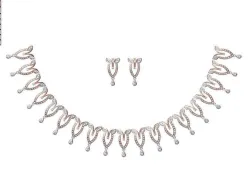 Women Necklace Earring Set STL JCD Details 3D print model