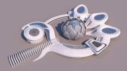 0301 - Science Museums Complex Building - 2D-3D 3D model