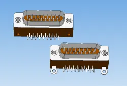 17-pin board-and-chassis jack