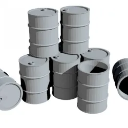 28/32mm Scale Oil Drums