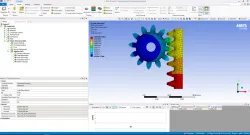2D GEAR SET ANALYSIS ON ANSYS