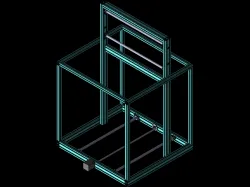 3D printer structure