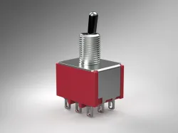 3PDT TOGGLE SWITCH - SHORT BAT
