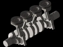 4- Cylinder engine
