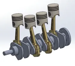 4 Cylinder Engine